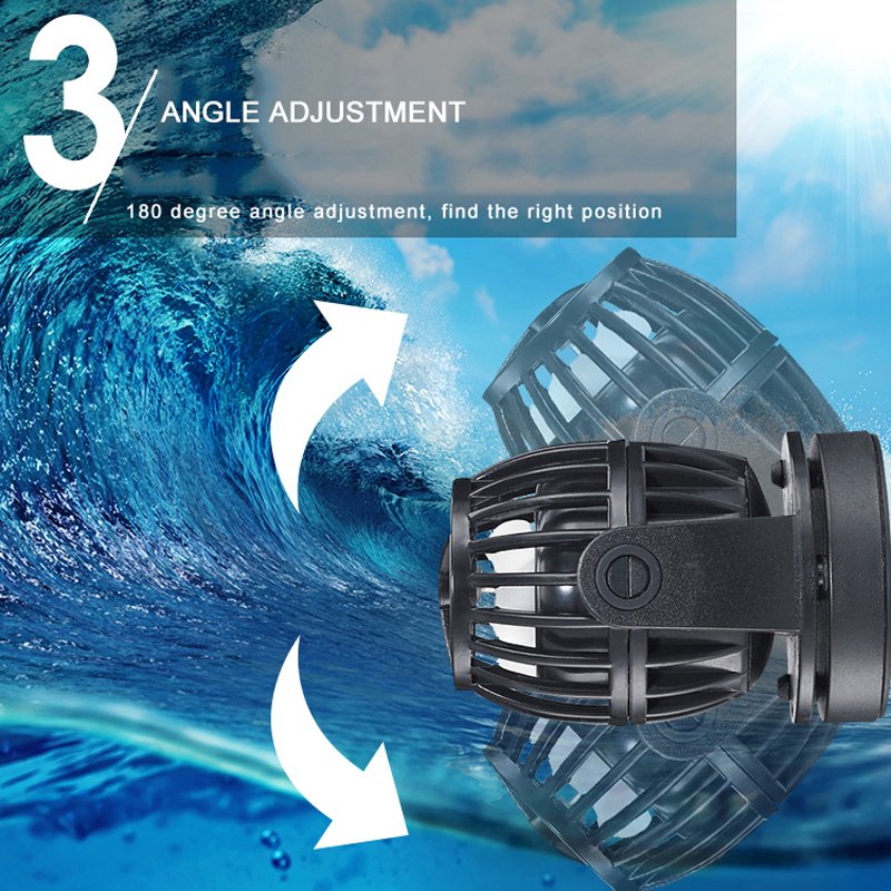 Jebao Smart Fish Tank Wave Maker Water Pump For Aquarium Wave Making Pump Circulation Flow Submersible Pumps SW-2/4/8/15 RW-4/8