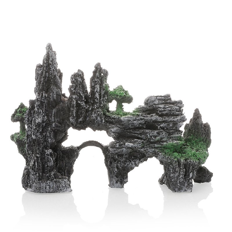 2024 New wn Fish Tank Landscape Aquarium Decoration Ornament Resin Crafts Fish Tank Decorations