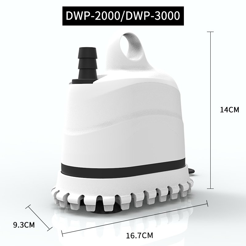 Flow Adjustable Garden Submersible Pond Pump for Fish Tank Fountain Aquarium