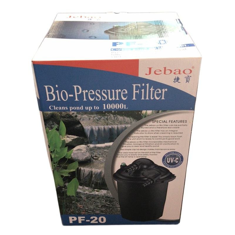 JEBAO PF-10 PF-20 PF-30 aquarium external filter for sea and fresh aquarium tank Desperate Slag Filter Aspiratore di superficie