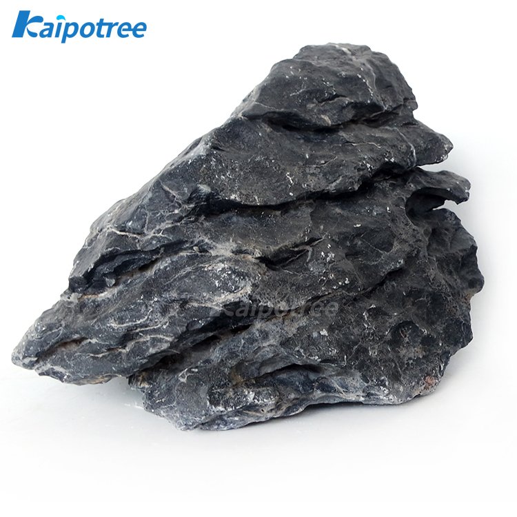 Black Rocks aquarium Decoration Landscaping Aquarium Rocks Dragon Stone for Fish Tank