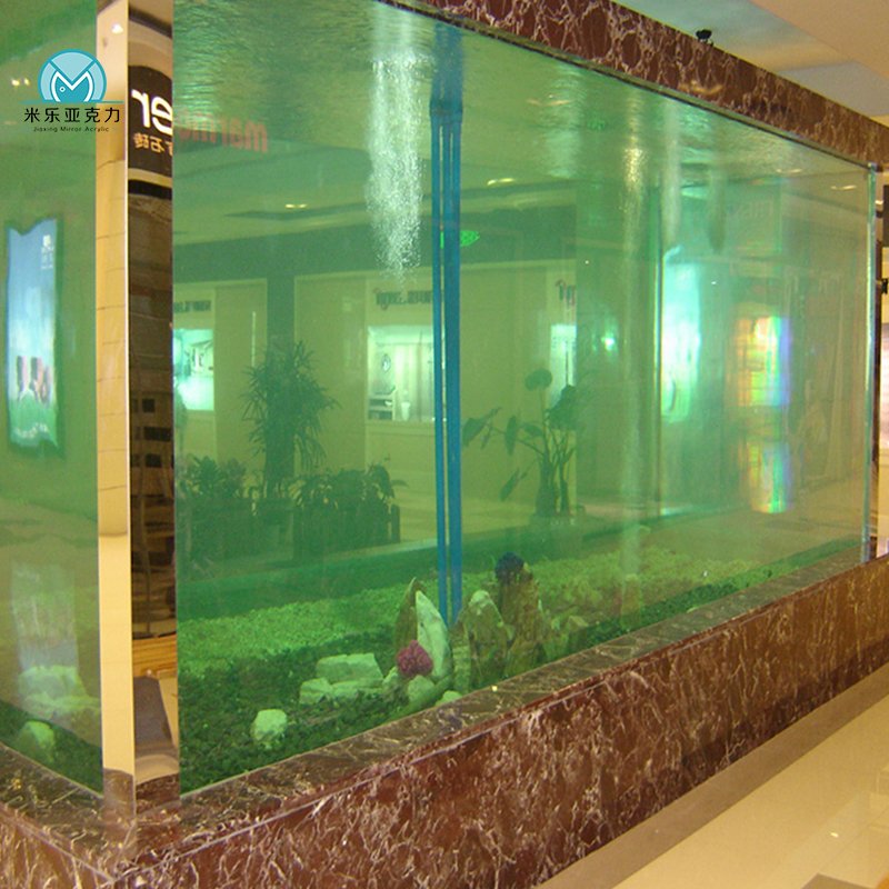 Low price sale guangdong big size new style acrylic cylinder tank for fish aquarium