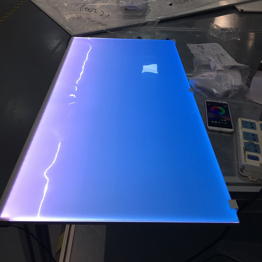 90*45cm RGB color aquarium backlight fish tank acrylic led panel with phone app dimmer