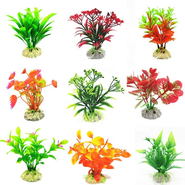 Wholesale supplier Aquatic Plants Small Aquarium Plants Artificial Fish Tank Decoration Used for Aquarium Simulation