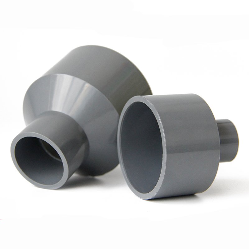 Aquarium accessories pvc water pipe straight reducing connector garden irrigation pipe joint connector pvc pipe reducer