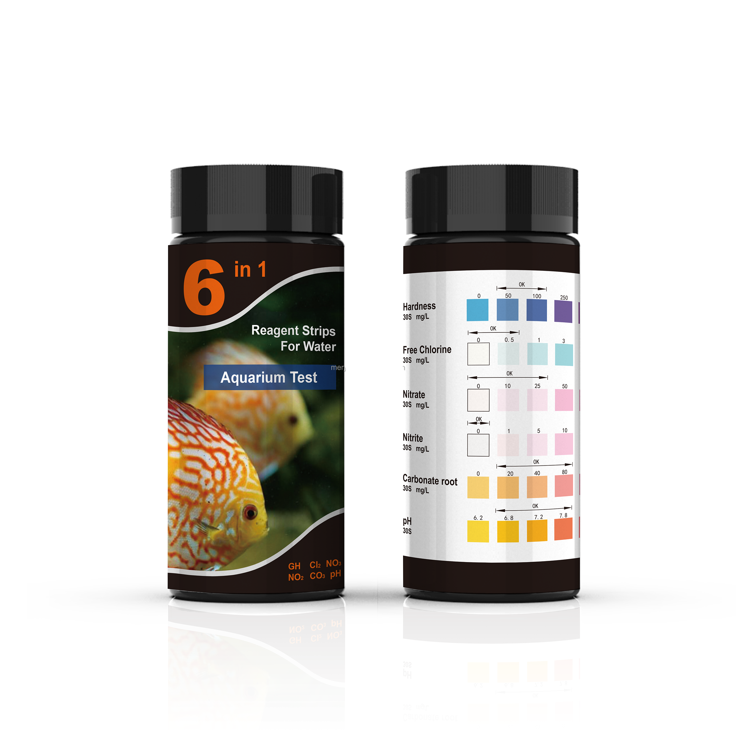 Fish pond test kit for Fish Use Weekly When Problems Appear aquarium water test strips