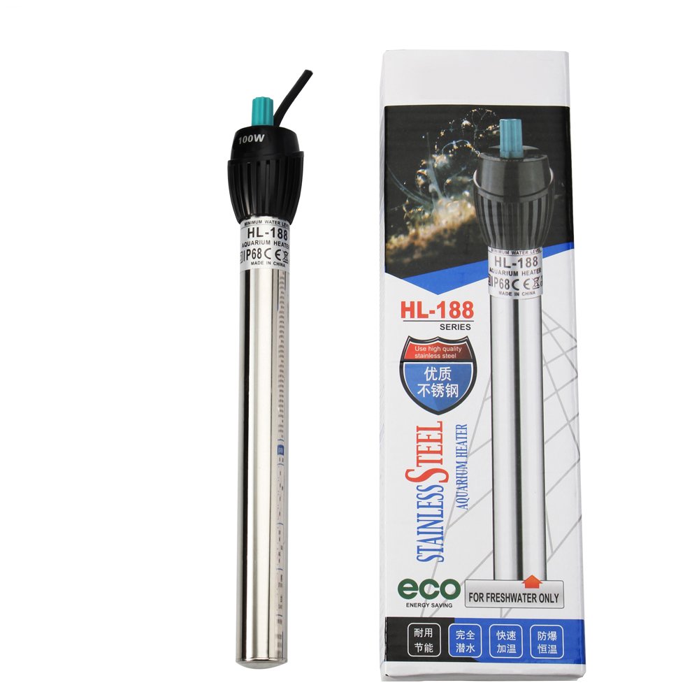 50W 100W 200W 300W 500W Fish Tank Stainless Steel Aquarium Water Heater