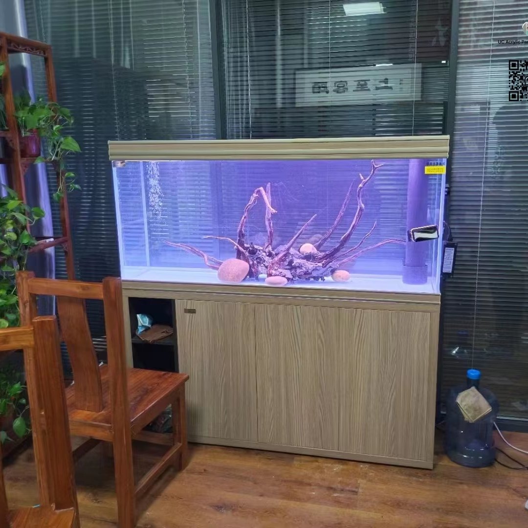 Wholesale glass acrylic aquarium fish tank custom acrylic aquarium large fish tank aquarium