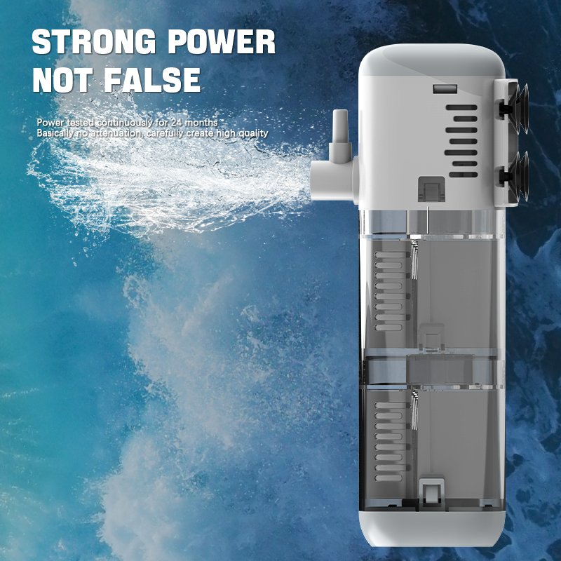 Factory Offer filter pump aquariums accessories internal filter with Low Power Consumption