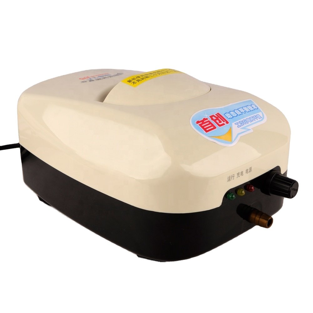 SUNSUN YT-818 Noise reduction aquarium air pump Outdoor fish ponds FIsh tanks Ac/Dc Powerful power air pump