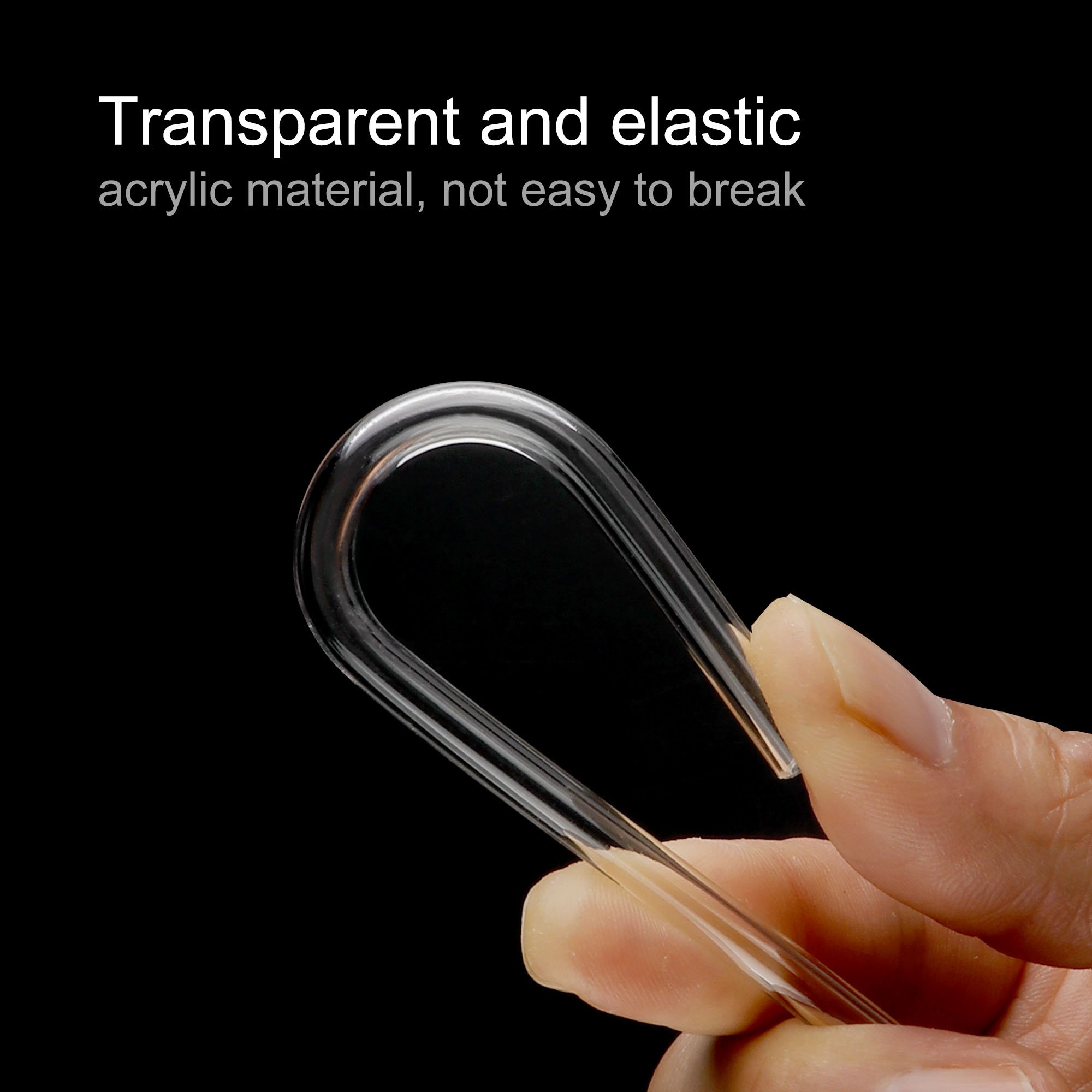 Aquarium Acrylic U tube,Bend Acrylic Material U Shaped Tube Air Stone Pump Diffuser accessories Connector