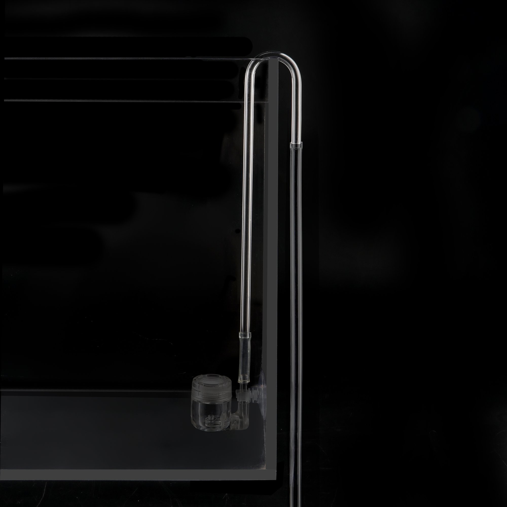 Aquarium Acrylic U tube,Bend Acrylic Material U Shaped Tube Air Stone Pump Diffuser accessories Connector