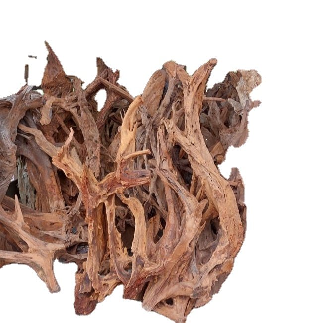 2024 New wn Wholesale Driftwood Grade Different Size Natural Mangrove Wood Spider Driftwood For Mangrove Aquarium