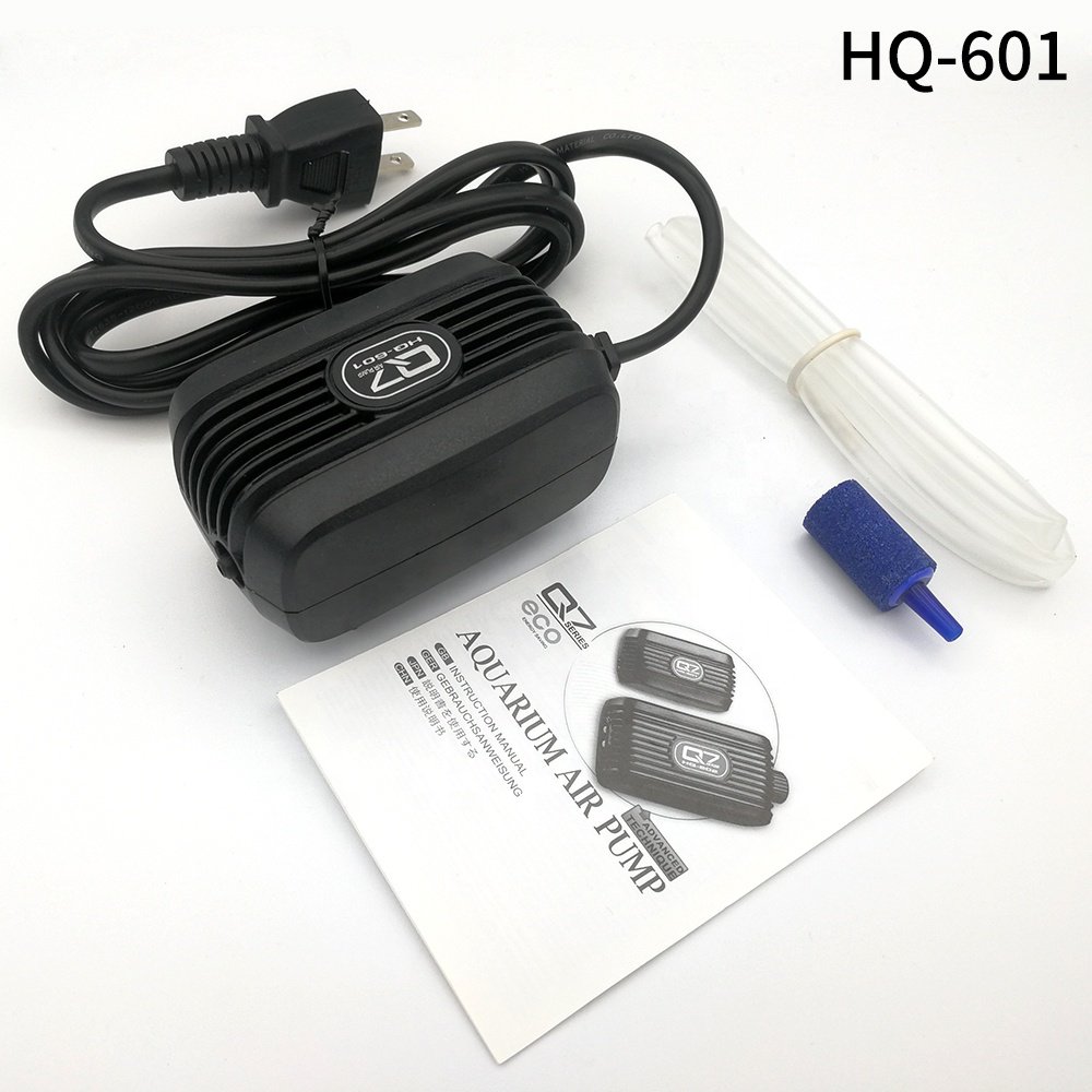2019 Seabillion Aquarium Air Pump HQ-601 Single Outlet for Fish Tank Mini Low Power Oxygen Pump