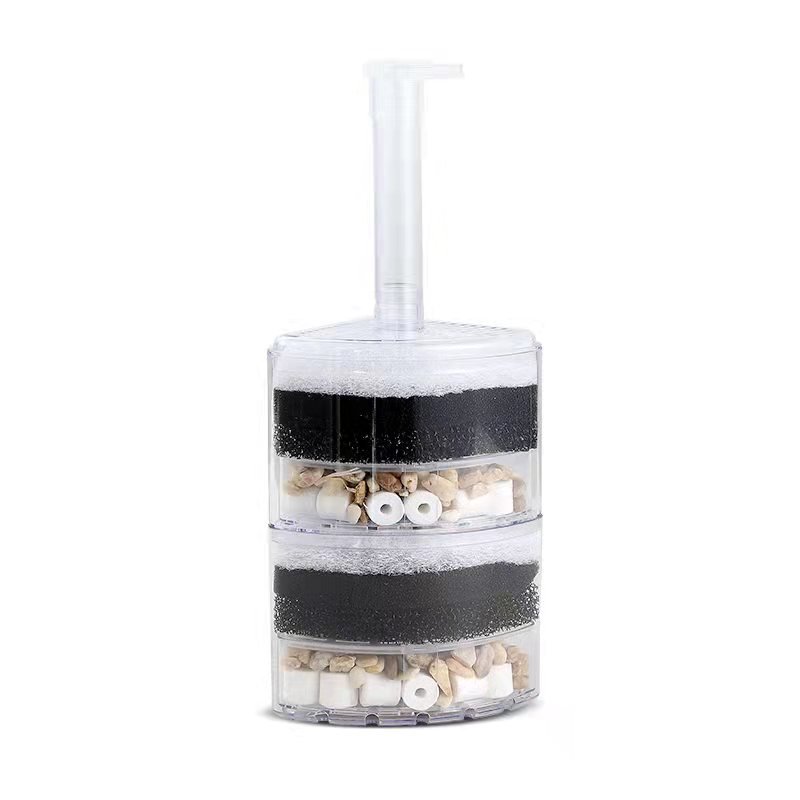 XINYOU XY-2010 Large Corner Sponge Filter Aquarium Air Pump Filter Fish Tank