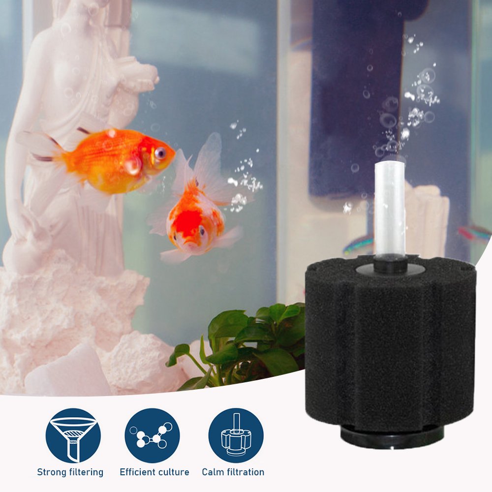 Fish Tank Sponge Filter Aquariums Filter Skimmer Biochemical Filtration Filter Aquatic Pets Fish Supplies