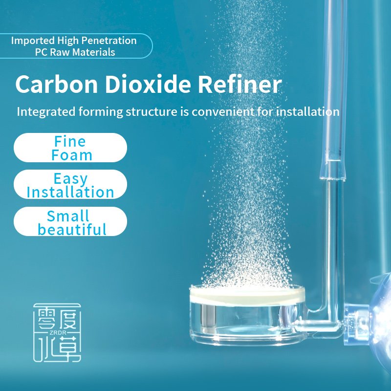 WYIN ZRDR Aquarium Diffuser Co2 Atomizer Co2 Refiner Aquarium Accessories Co2 Diffuser Aquarium