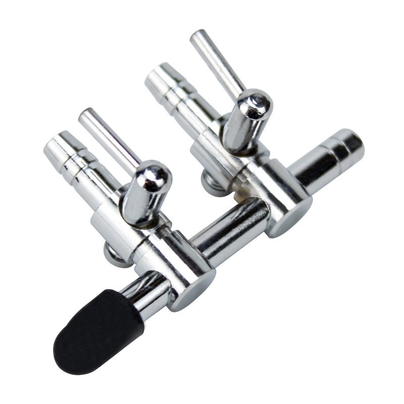 Air Flow Control Valve Copper Chrome Plated Fish Tank Accessories Aquariums & Accessories Aquarium Metal Air Distributor.