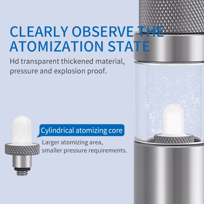 Aquarium CO2 Diffuser to prevent gas backflow Aluminium alloy acrylic atomizer check valve 20mm Hose filter bucket equipment