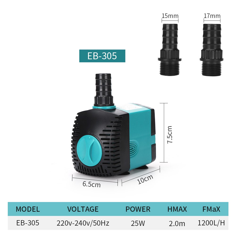 Multifunctional submersible pump fish tank aquarium water cooling air conditioning pump fish pond pump new side suction