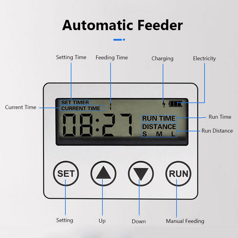WiFi Remote Control Auto Fish Feeder Solar Automatic Feeder CFF 106 206 For Aquarium Aquaculture Farm Fish Tank Pond Feeding