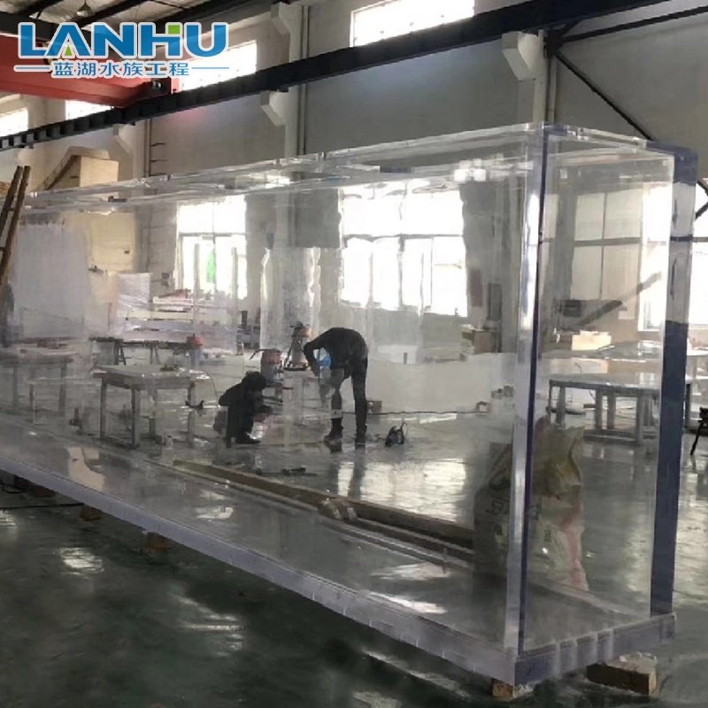 Professional Manufacturer OEM/ODM High Quality Large Transparent Acrylic Rectangle Fish Tank Aquarium