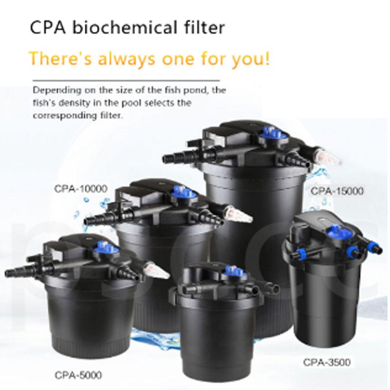 SUNSUN CPA Series Long Working Life Large Fish Pond Aquarium Filter Bio Filter for Aquaculture Aquarium Filter External