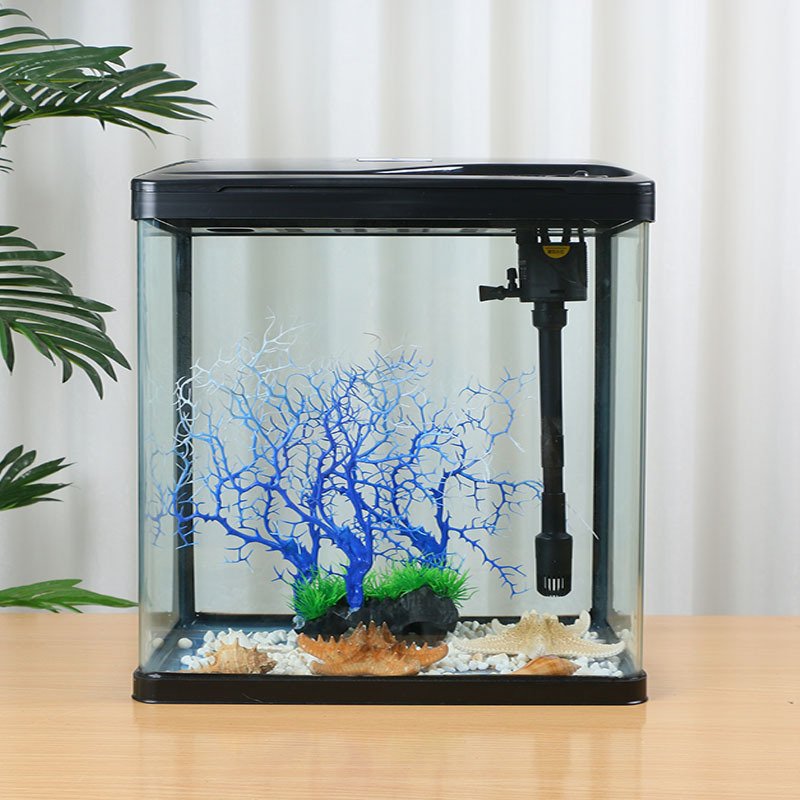Water Cluster products Small glass water cluster box 24CM 30CM 38CM 50CM 60CM 80CM hot bending float glass aquarium