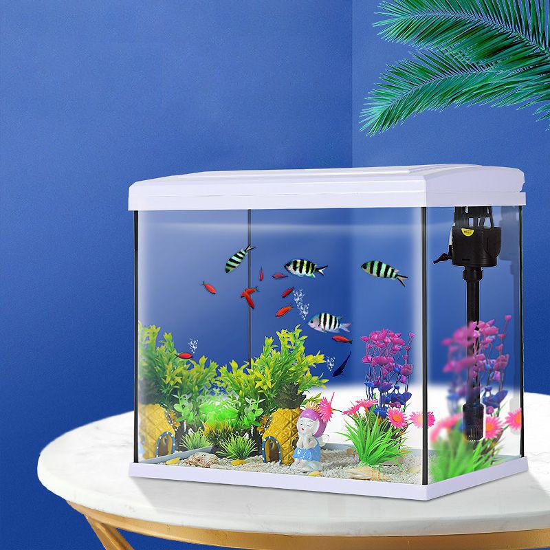 Water Cluster products Small glass water cluster box 24CM 30CM 38CM 50CM 60CM 80CM hot bending float glass aquarium