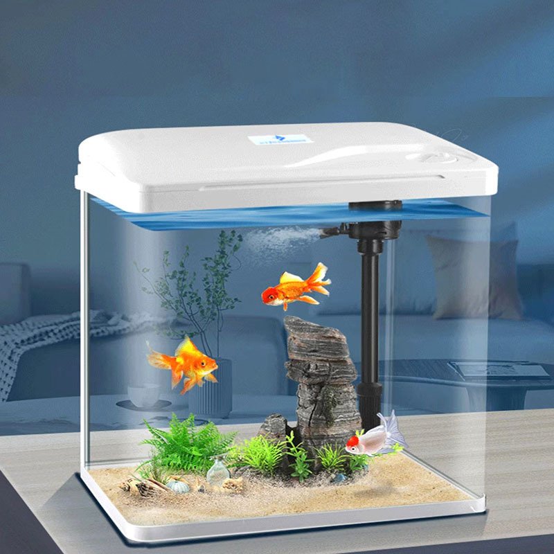 Water Cluster products Small glass water cluster box 24CM 30CM 38CM 50CM 60CM 80CM hot bending float glass aquarium