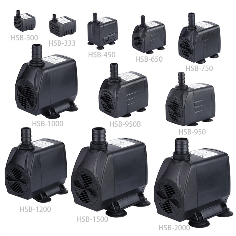 397GPH Fountain Submersible Pump AC Garden Hydroponic Water Pumps Pump Ultra Quiet Water Pump for Aquarium