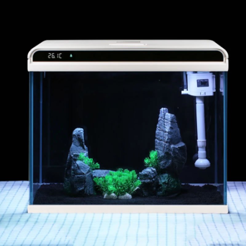 Desktop Household Ecological Water-free Aquaponics Small Fish Breeding Box Peceras Y Acuarios Fish Tanks and Aquariums HE-380 4l
