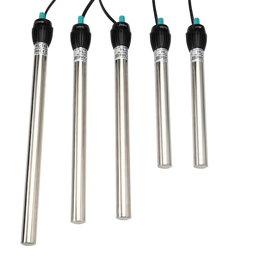 Seabillion HL-188 500 Watts aquarium water heaters For Fish turtle Tanks and Pond Accessories Fully Submersible Heater