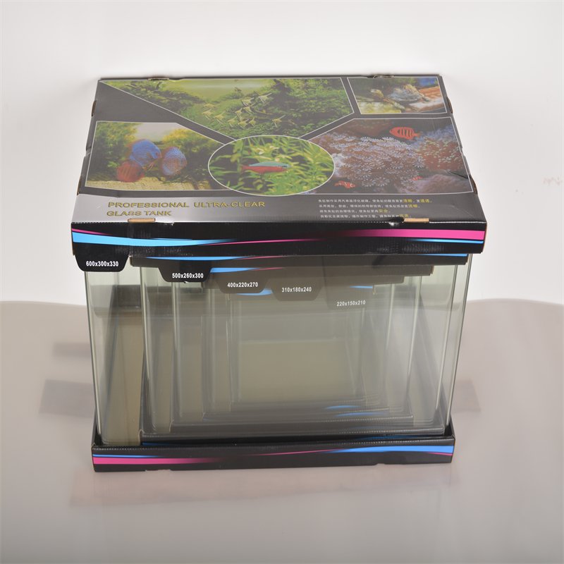 50cm acrylic fish tank aquarium glass fish tank rear filter right angle glass aquarium fish tank