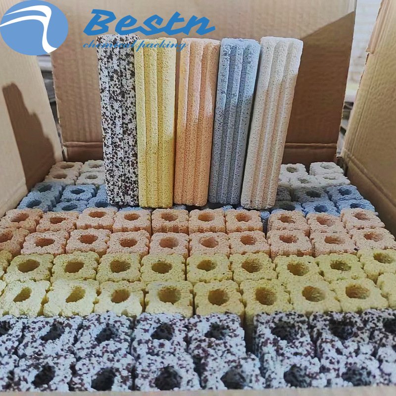 155x35mm Color Mixing Culture Fish Tank Aquarium Filter Media Bacteria House for Koid Pond