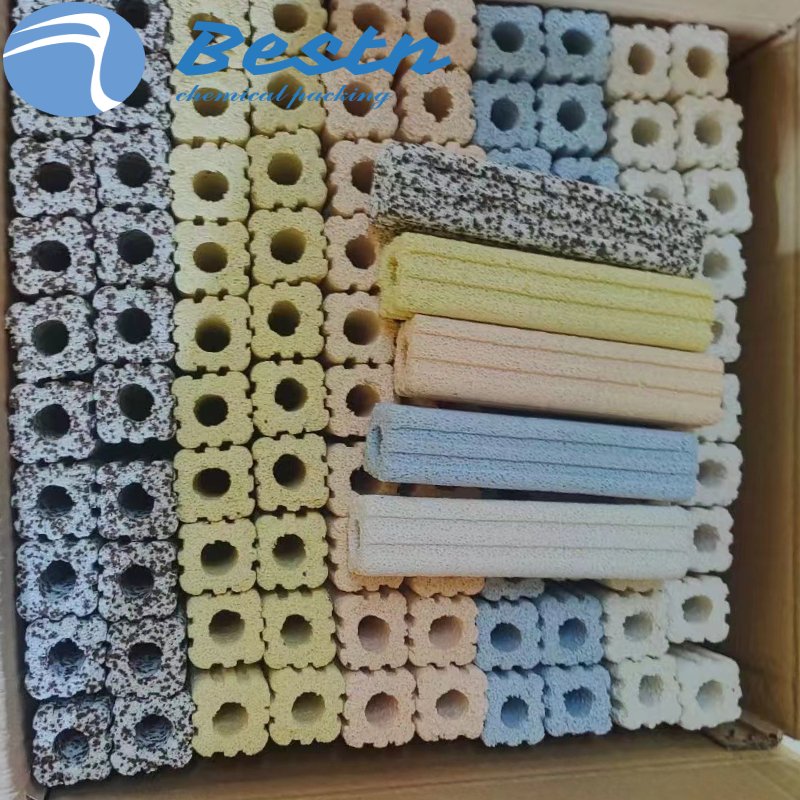 155x35mm Color Mixing Culture Fish Tank Aquarium Filter Media Bacteria House for Koid Pond