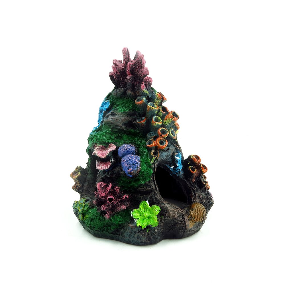 Artificial Coral Aquarium Ornament Set Colorful Fish Tank Decoration