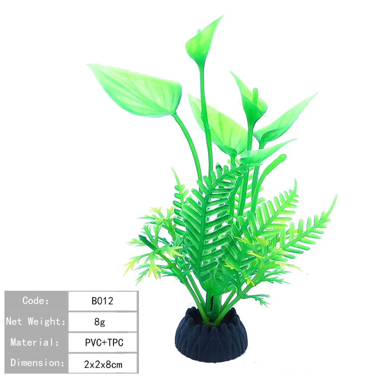 Wholesale Aquarium Decor Aquarium plastic plants Grass Artificial Plastic Plant for Aquarium