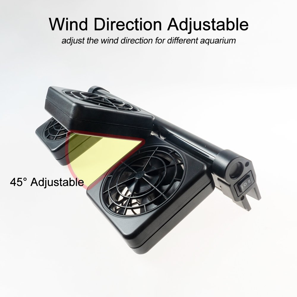 Aquarium cooling fan water cooler aquarium shrimp / planting accessories supplies
