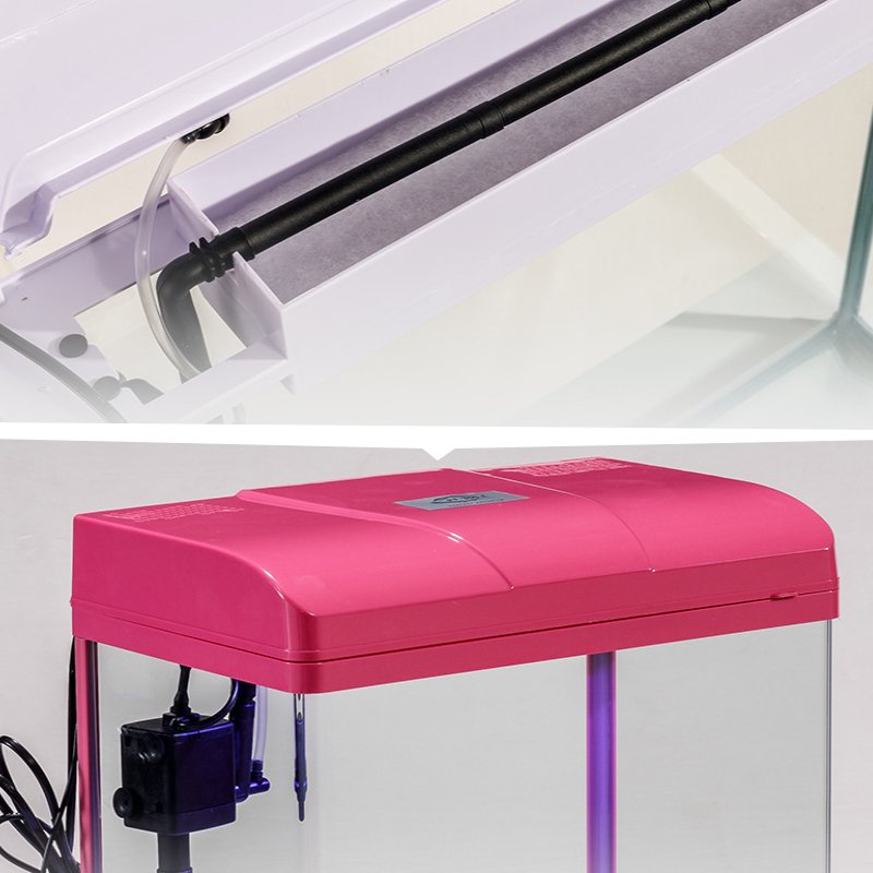 Desktop Aquarium Glass small aquarium with LED table top aquarium fish tank for home and office