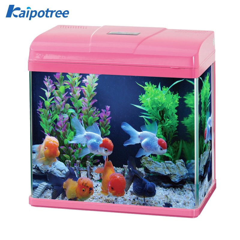 Desktop Aquarium Glass small aquarium with LED table top aquarium fish tank for home and office