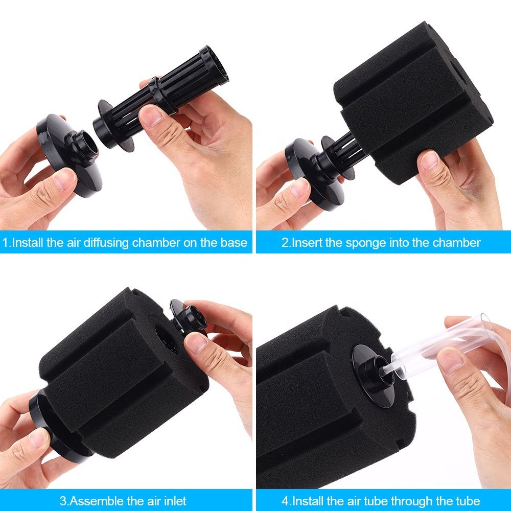 Xinyou Xy-2810 XY-2811 XY-2812 XY-2813 Bio Sponge Filter _ Aquarium Sponge Filter