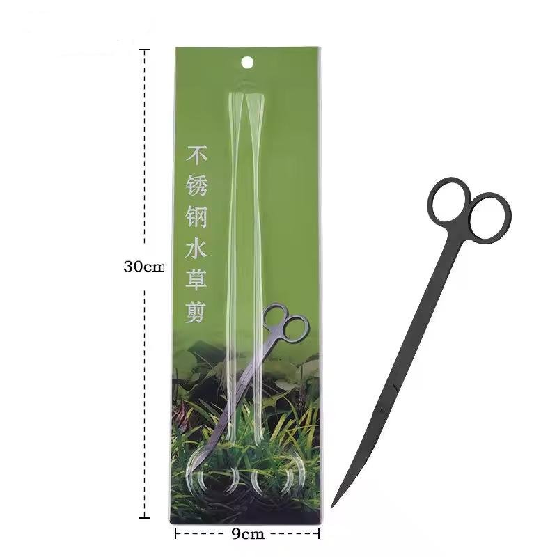 Excellent Aquarium Aquascaping Kit Stainless Steel Aquarium Tank Aquatic Plant Scissor