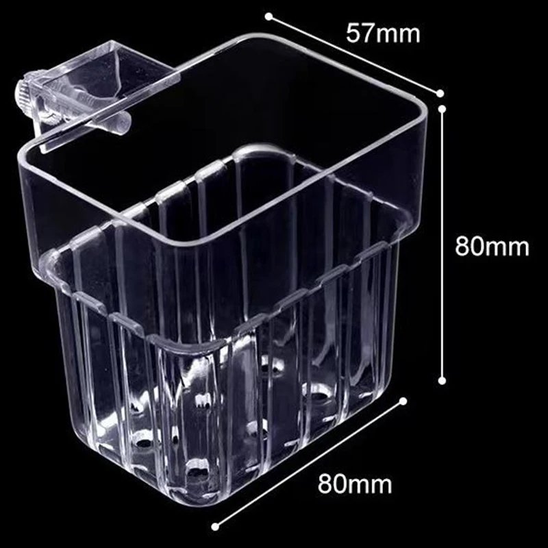 Multifunctional Fish Aquarium Water Grass Planting Cup Breeding Isolation Box Parts Plastic Fish Tank Aquariums & Accessories