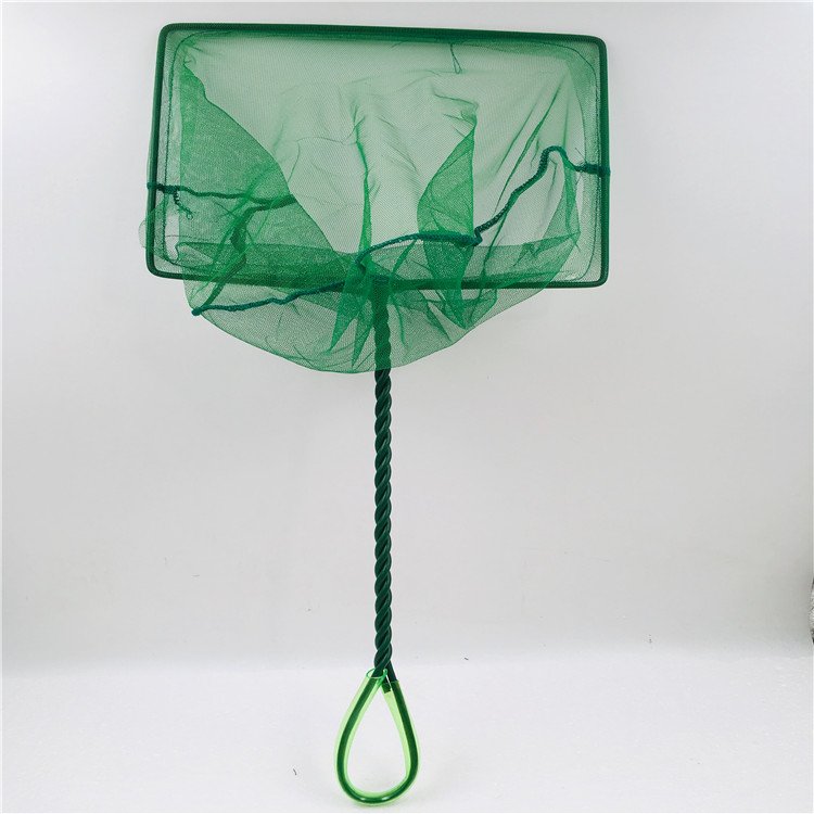 Cheap Price White Net Blue Handle 3"-12" Aquarium Fish Tank Accessories Mini Fish Net