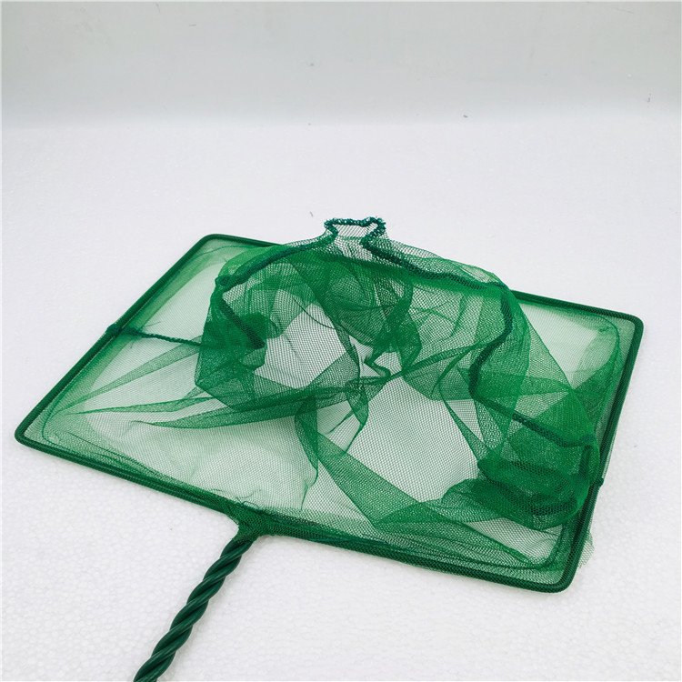 Cheap Price White Net Blue Handle 3"-12" Aquarium Fish Tank Accessories Mini Fish Net
