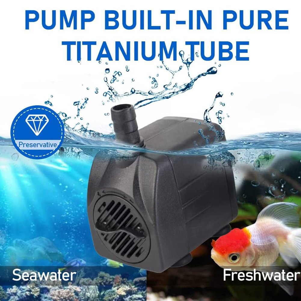 Aquarium 1/10 Water Chiller Hydroponics System Quiet Compressor Cooling Home Use Saltwater Freshwater Fish Tanks Accessories