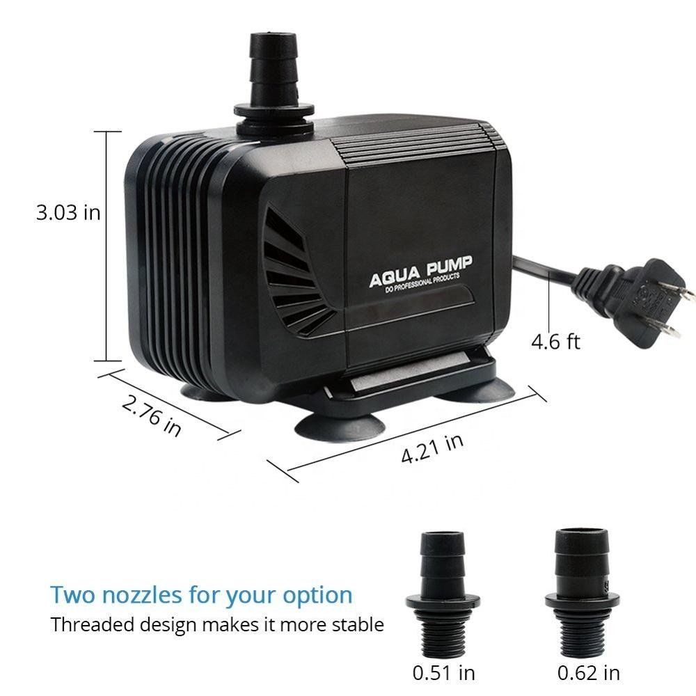 Seabillion Pump For Aquarium Pump Water 1500L/h 400GPH Pump For Fish Tank Koi Pond For Aquarium External
