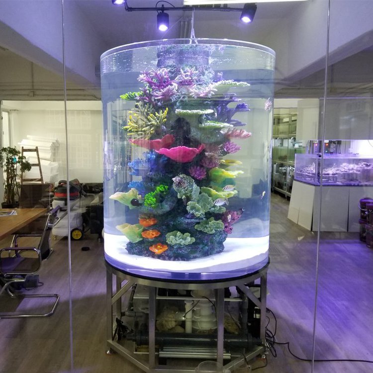 20-500Mm Customized Lucite Big Aquariums, Acrylic Glass Fish Tank Customization%
