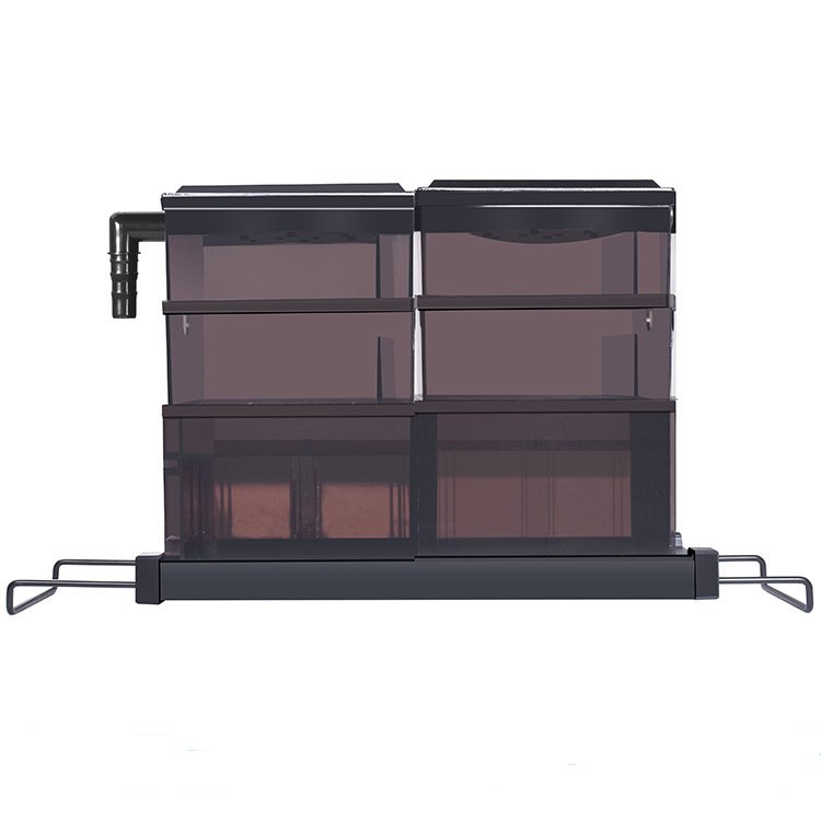 Aquarium Accessories Upper Drip Box Fish Tank Filter Media Three-layer Tank Filter Box Rain Pipe Top Aquarium Filter Supplier